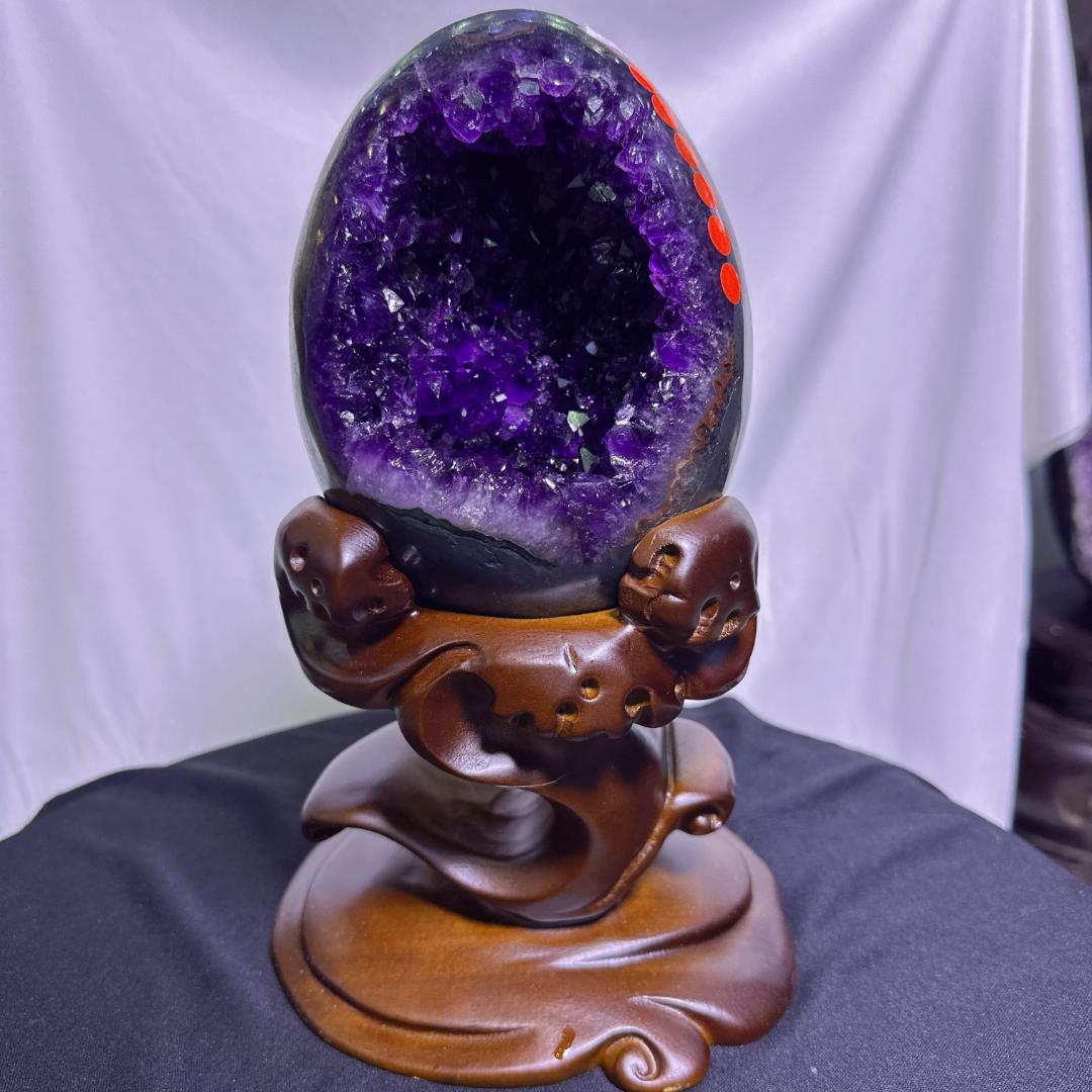 【魅兎】ウルグアイ産 アメジストのドーム ご購入前に在庫確認必要D.58