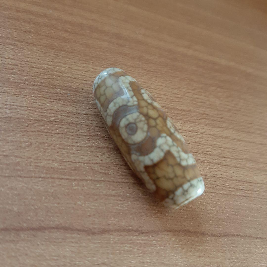 チベット龍紋六眼天珠