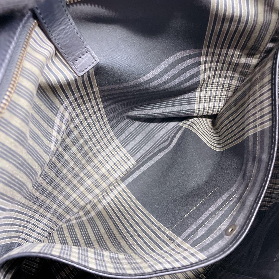 美品✨マザーハウス アンティーク スリムトート ビジネスバッグ ブラック A4