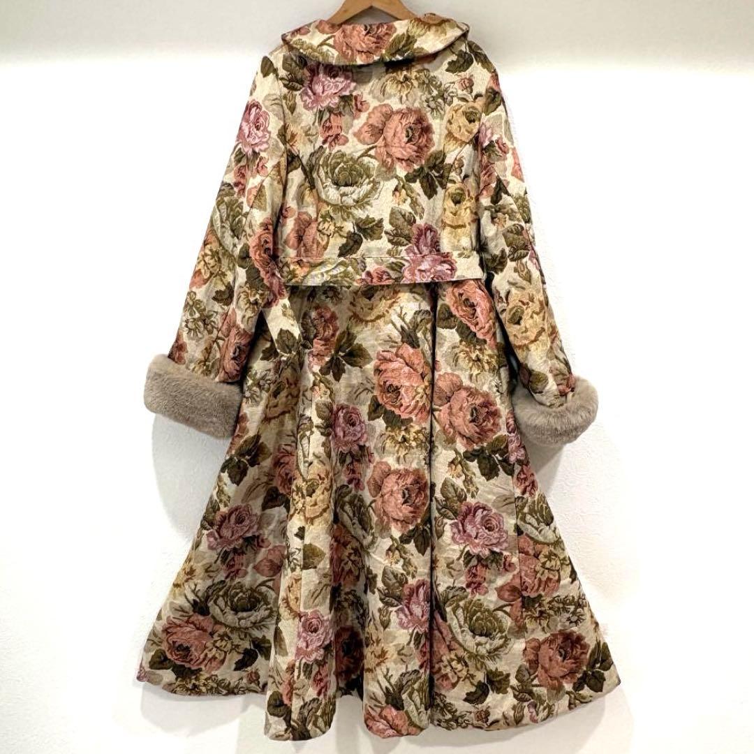 新品★ノエル メモワール ゴブランファーコート【3L】くる実　ロリータ　しまむら