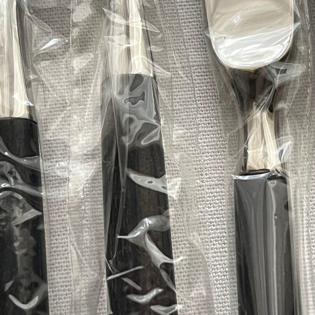 ●未使用品 ジェームズ川田 モールド•パッカーウッド ディナーカトラリー