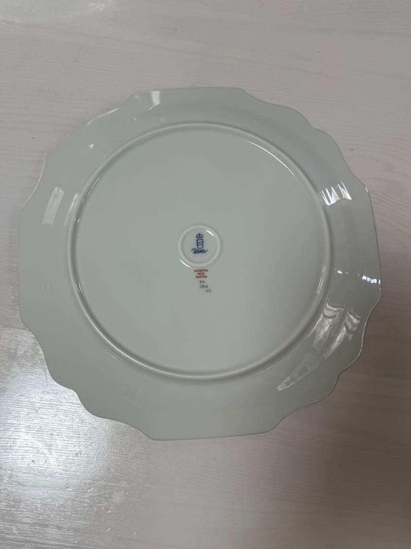 未使用品アウガルテン ウィーン プリンスオイゲン プレート 27cm ペア