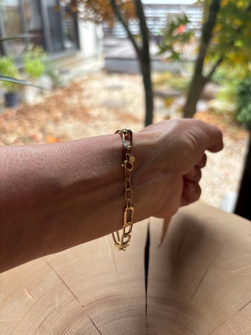 最終価格　K18YG フィオレンティーナブレスレット長さ約19cm