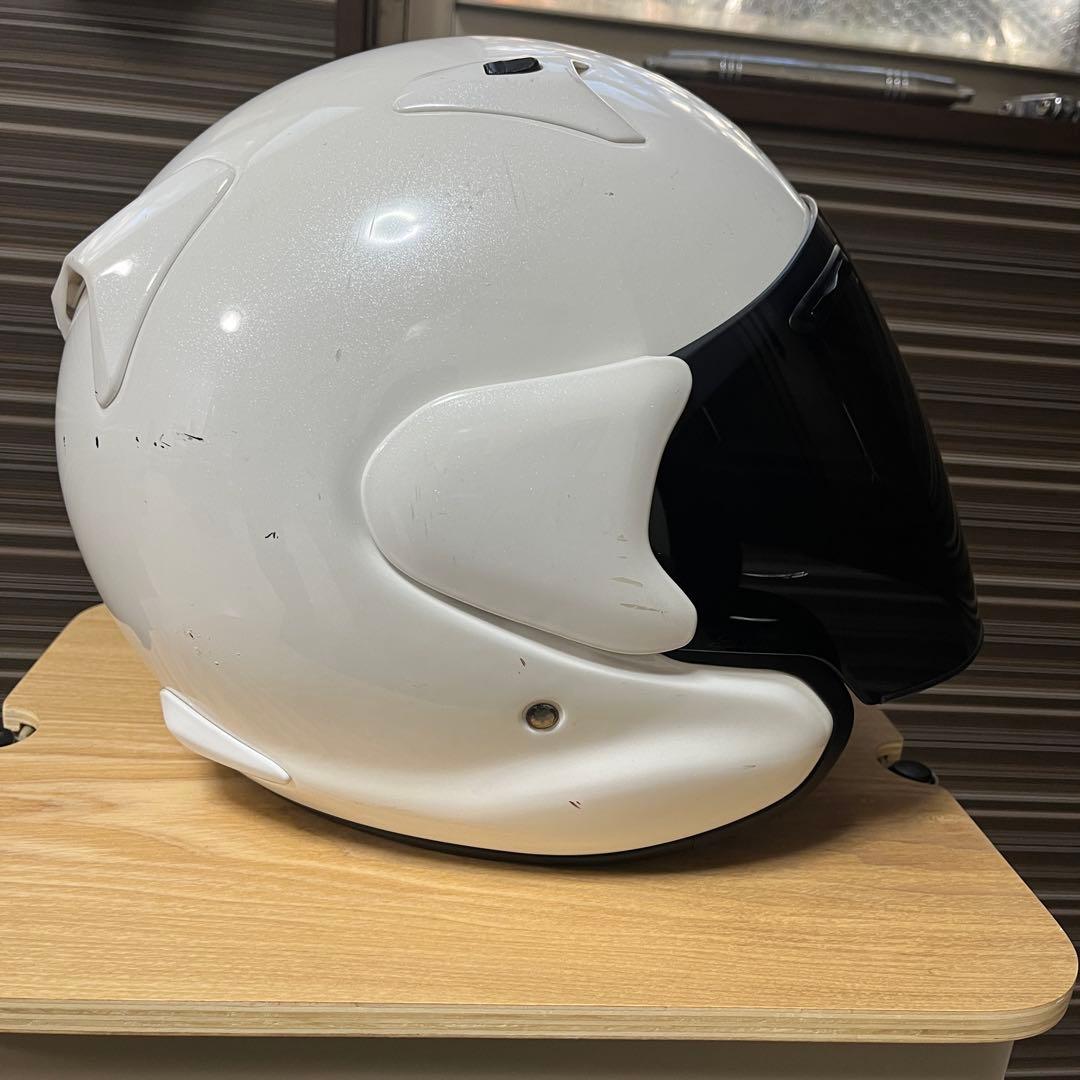 中古 アライ ARAI MZ-F グラスホワイト 【Sサイズ】 55-56cm