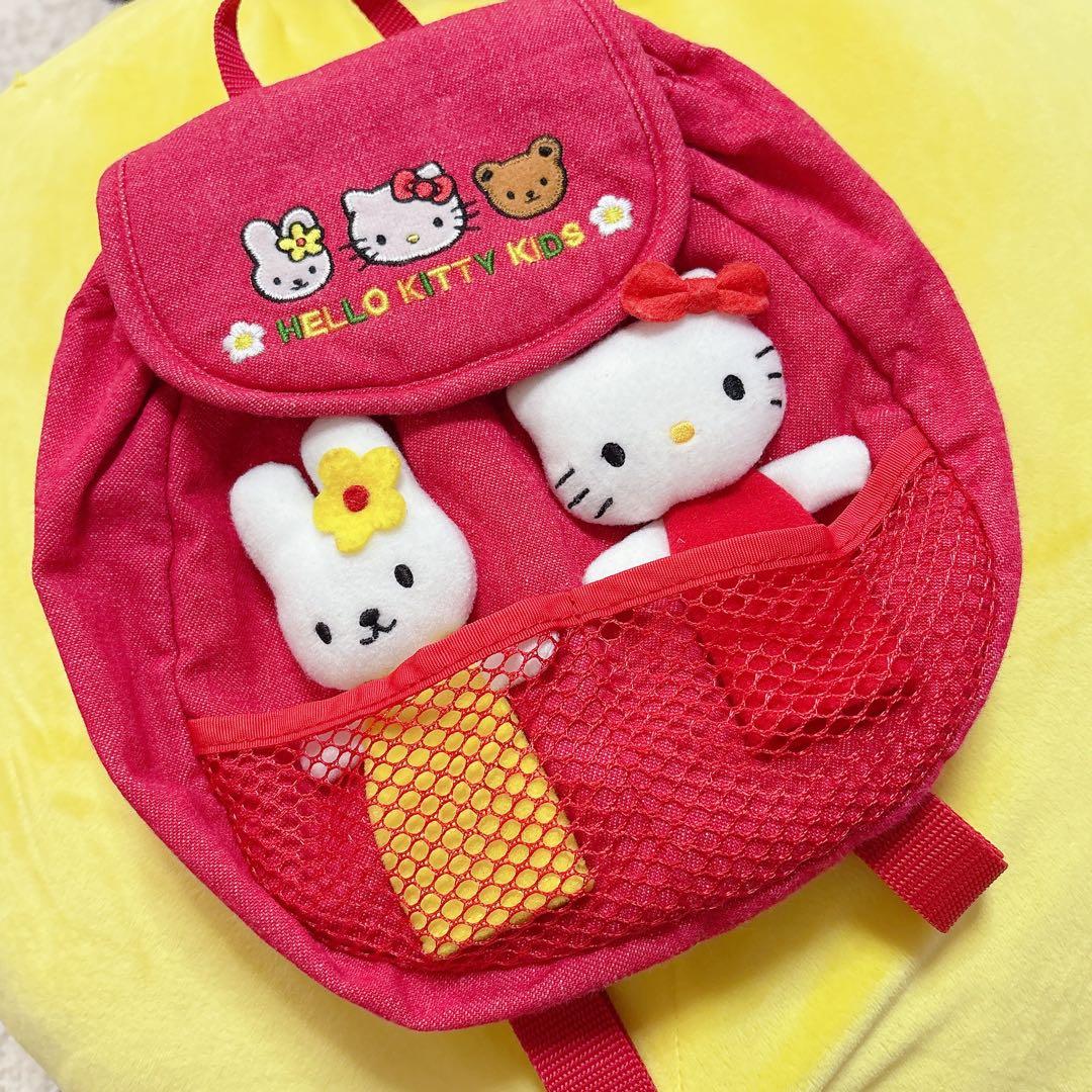 キティ❤️デイジー❤️指人形✨リュック❤️激レア❤️サンリオ✨当時❤️希少❤️平成レトロ