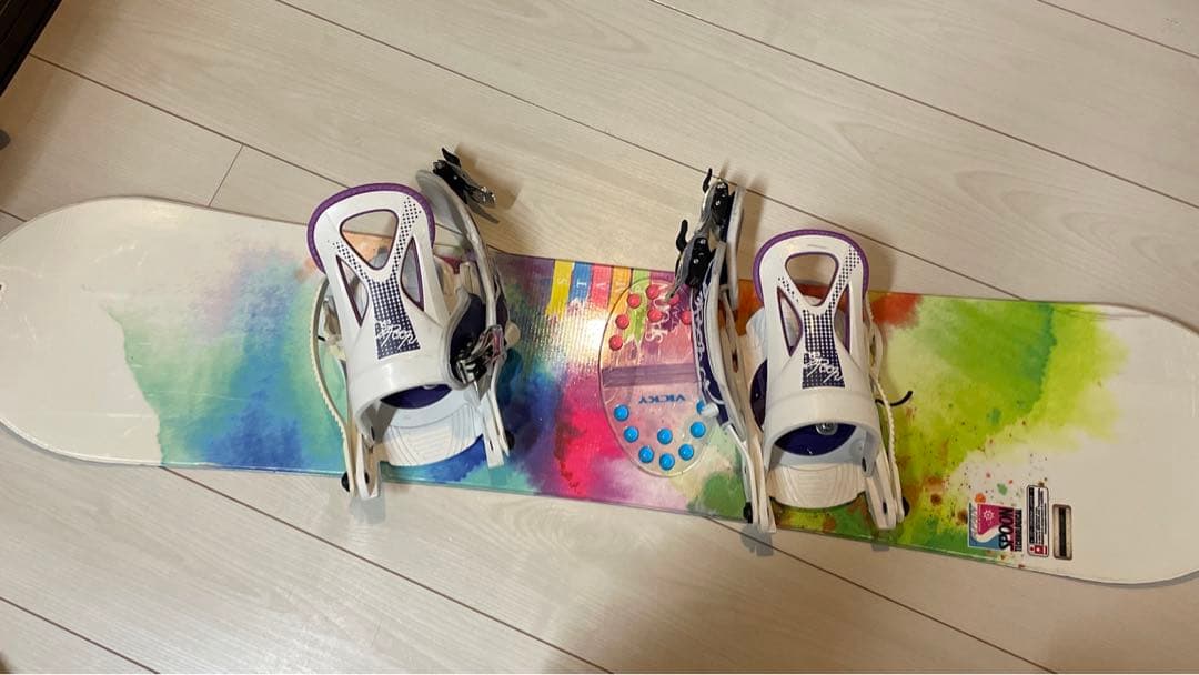 spoonキッズスノーボード4点セット　120cm