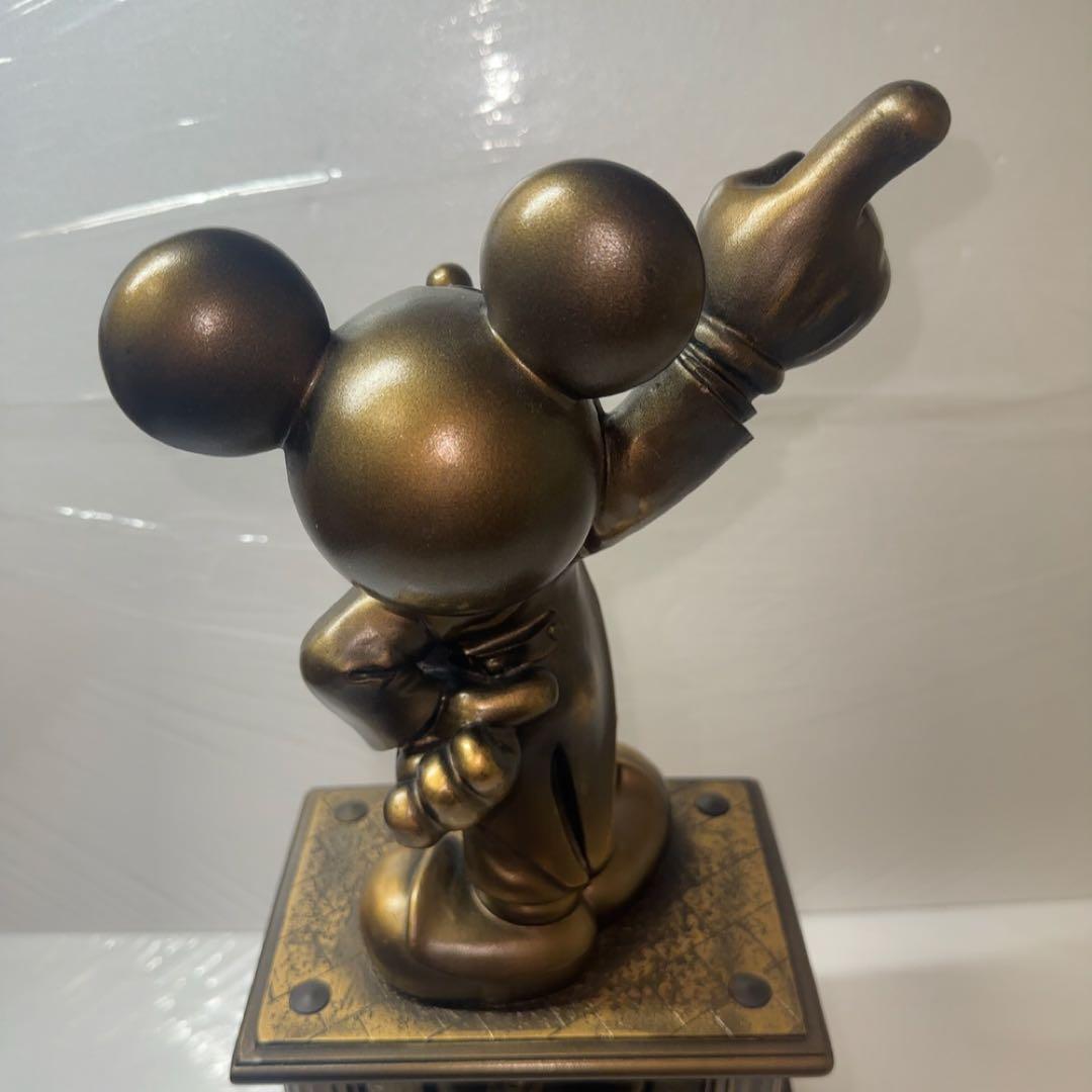 ディズニー ミッキーマウス ブロンズ　オルゴール 第一生命　非売品