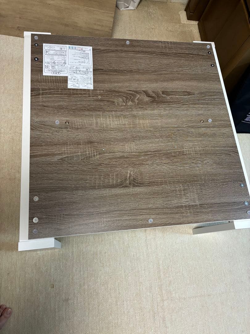 木目調 電気ヒーター内蔵 こたつ