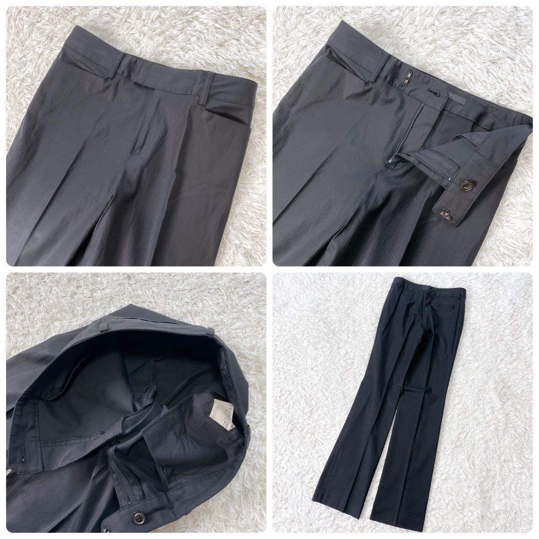 アナイ パンツ スーツ セットアップ シャドーストライプ リヨセル 日本製