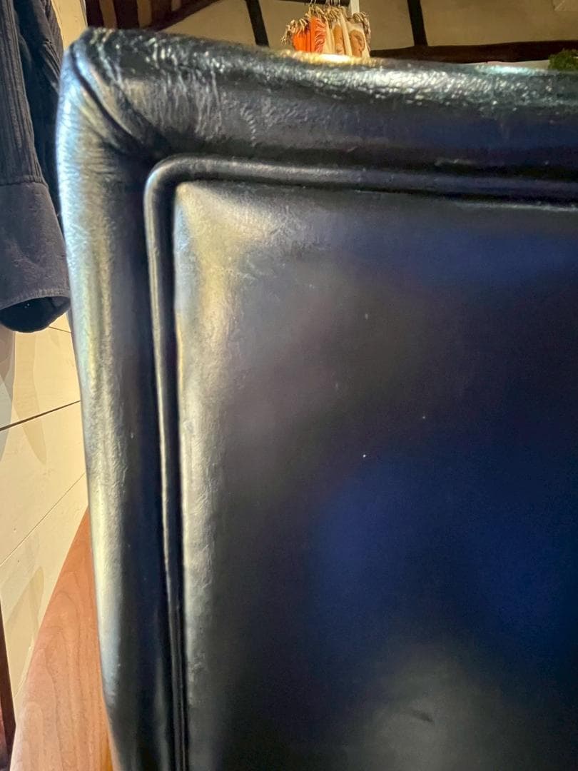 Ritzwell リッツウェル RIVAGE イージーチェア ブラックレザー