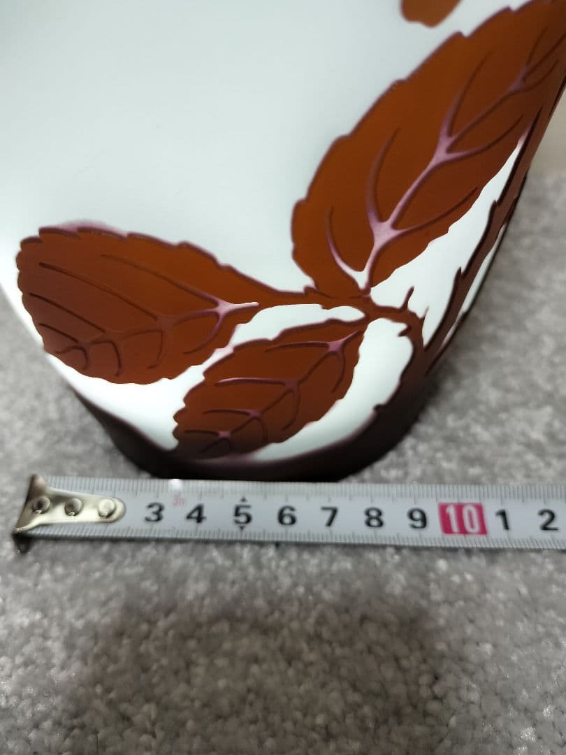 ガレ風 花瓶　　アンティーク調