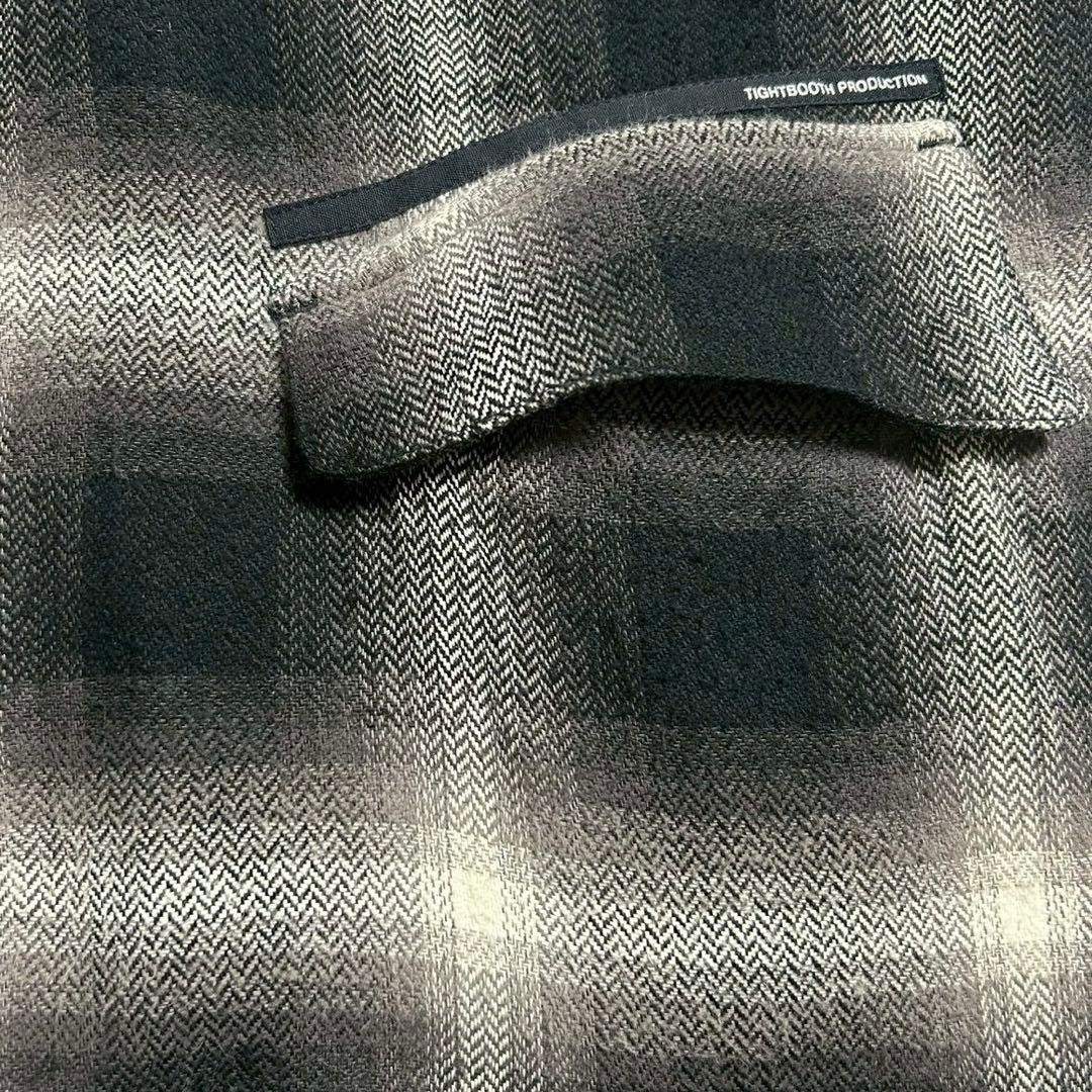 TIGHTBOOTH タイトブース オンブレチェック シャツジャケット