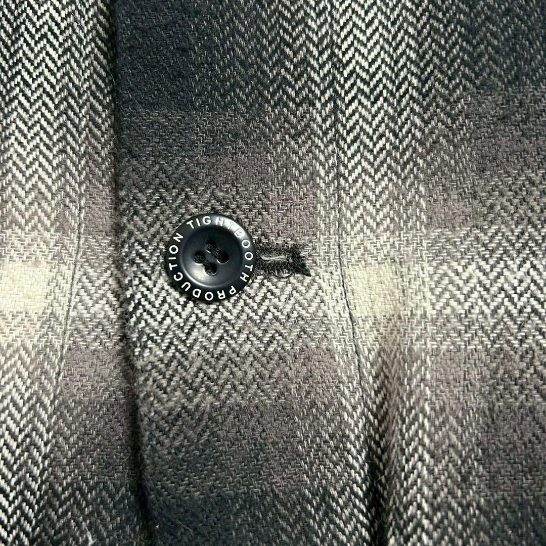 TIGHTBOOTH タイトブース オンブレチェック シャツジャケット