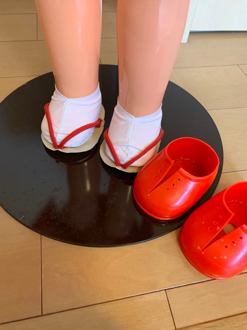 等身大店頭ペコちゃん人形（晴れ着）