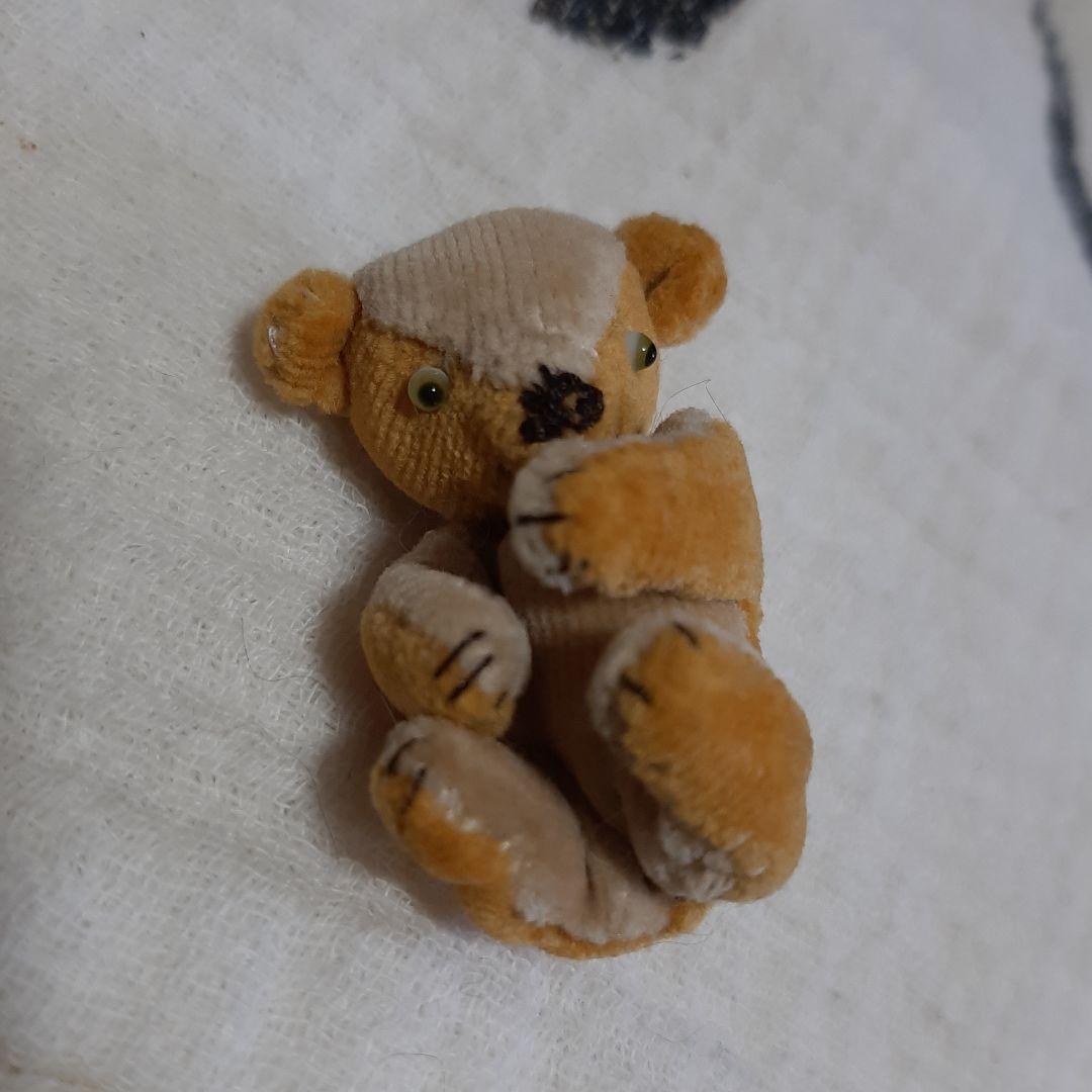 Luckypeanutsさん　ぬいぐるみ作家　小さい熊さん　ラッキーピーナッツ