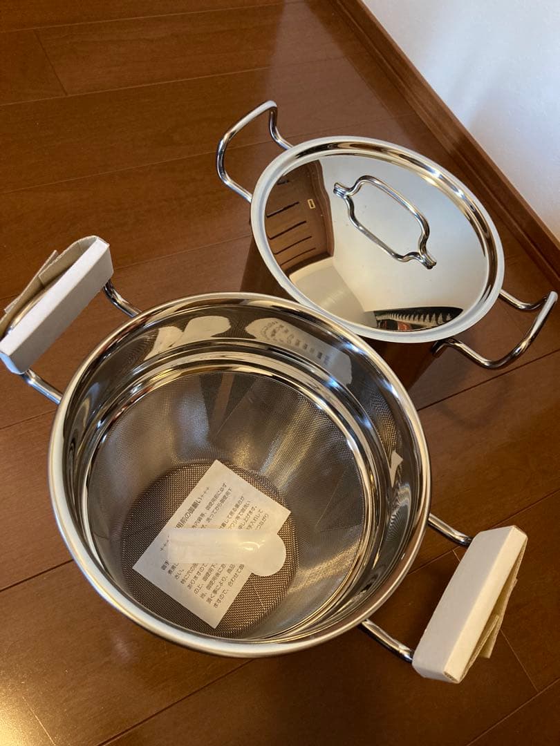 【未使用品】ジオ プロダクト パスタポット21㎝ GEO-21P 服部幸應