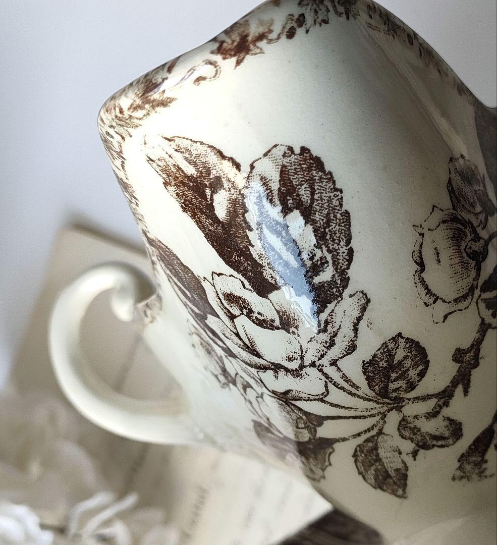 希少　美品　エミールブルジョワ　マロン　ソーシエール　フランスアンティーク