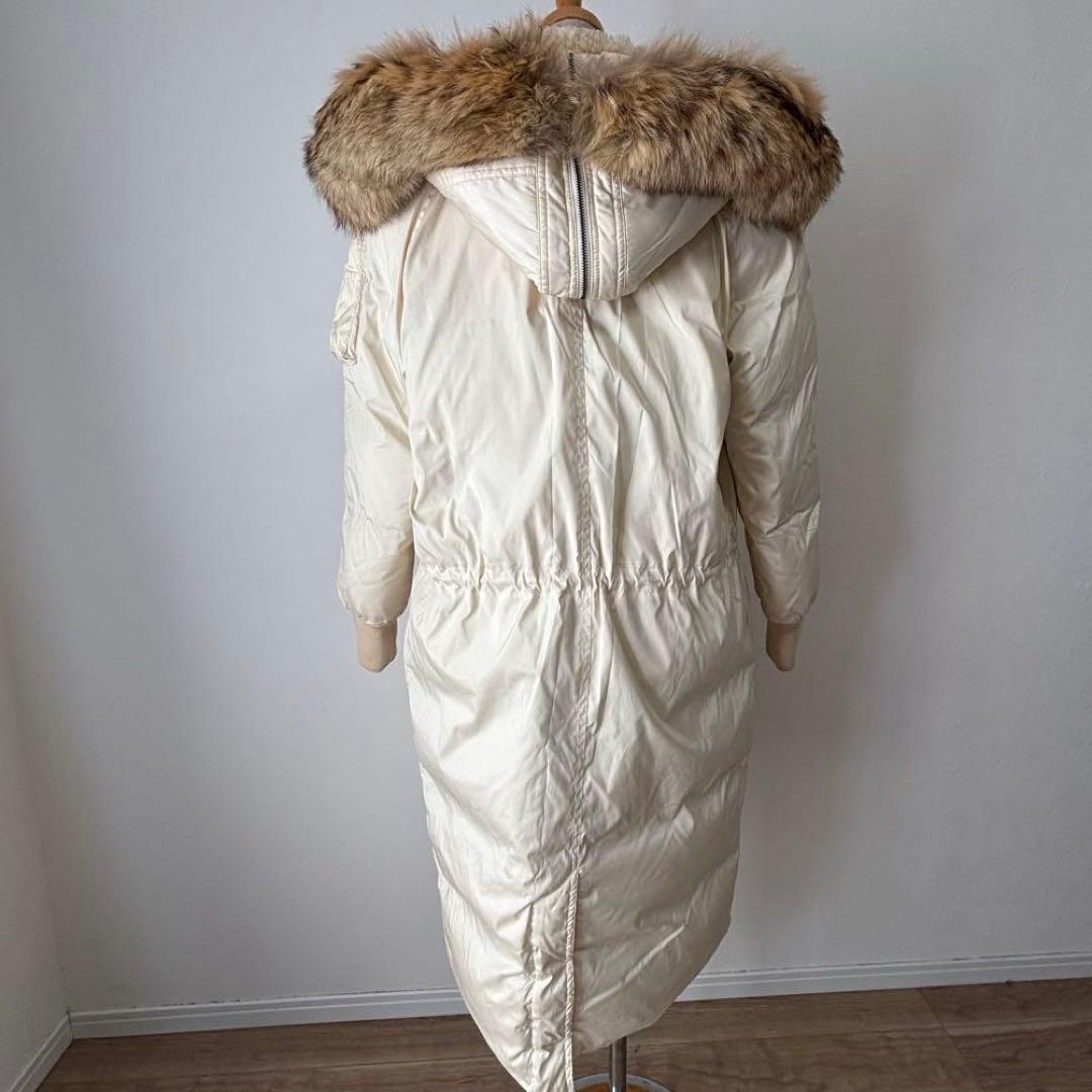 美品　ラルフローレン　Ralph Lauren ファーコート　ダウンコート　白