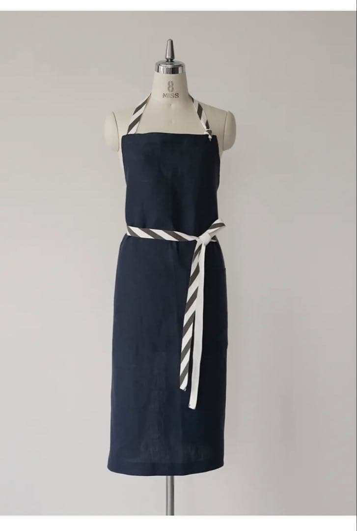 エプロン・三角巾 TAKIMAKI ORIGINAL ORGANIC APRON / NAVY