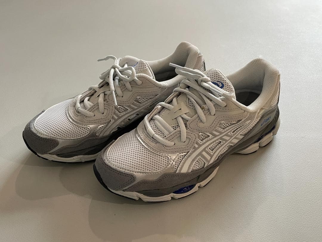 靴 25.0cm asics GEL-NYC GLACIER GREY/GRAVEL