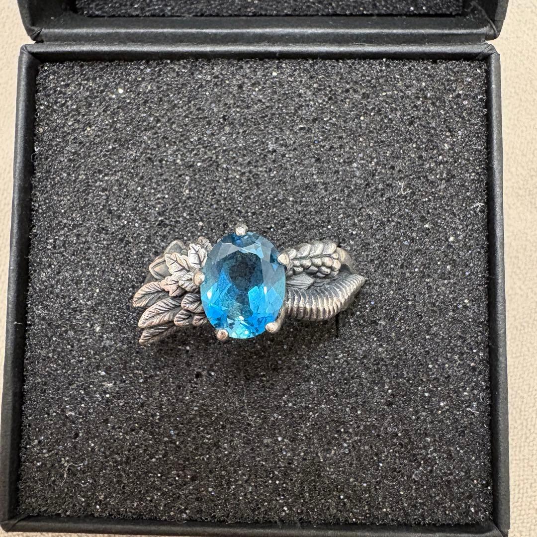 Bloody Mary ノア ロンドンブルートパーズ リング