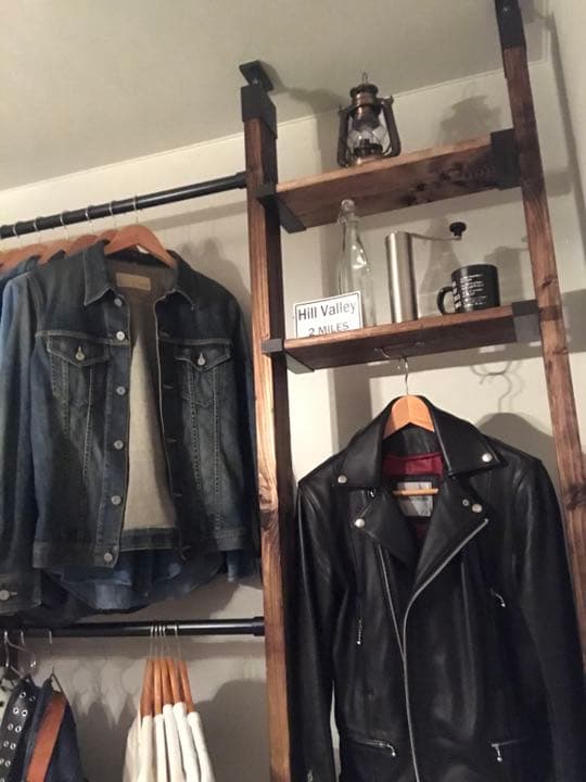 オーダーハンドメイド　ブルックリン調マルチラック