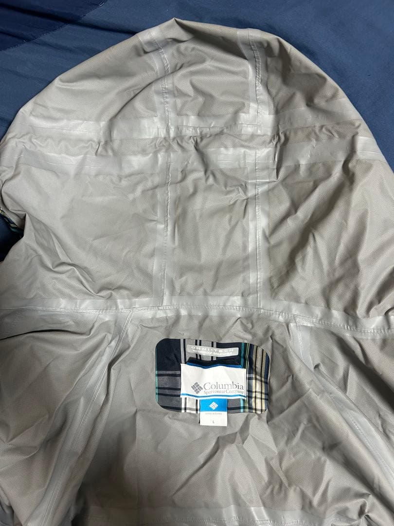 00s Columbia チェック マウンテンパーカshell jacket