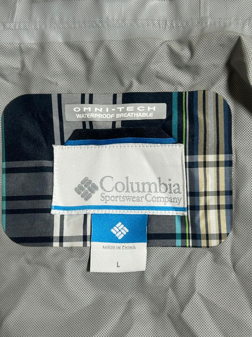 00s Columbia チェック マウンテンパーカshell jacket