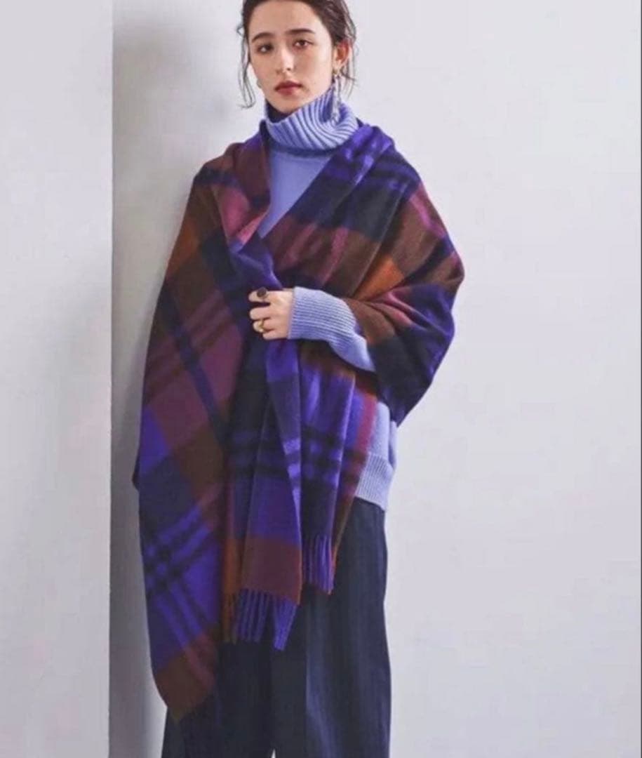 ジョシュアエリス　カシミア　大判ストール