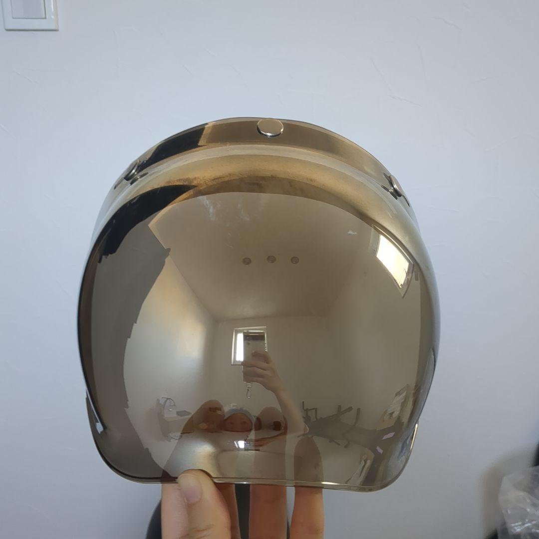 TT＆CO スーパーマグナム　半ツヤブラック(マット) バブルシールド付