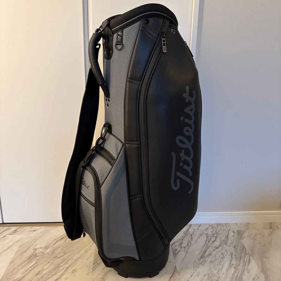Titleist キャディバッグ 黒 グレー