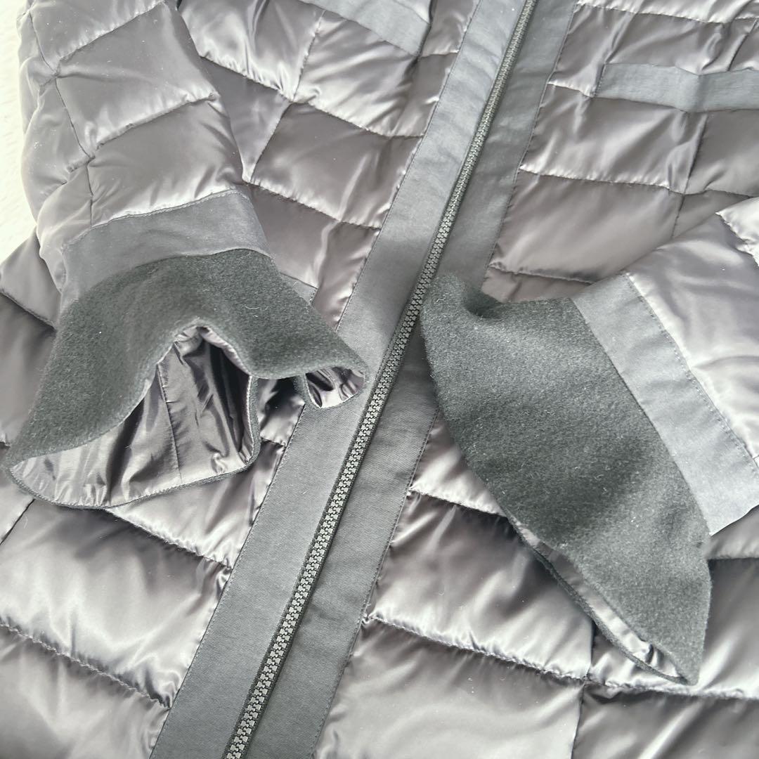 大きいLサイズ✨トゥービーシック★ダウンコート ノーカラー　ブラック