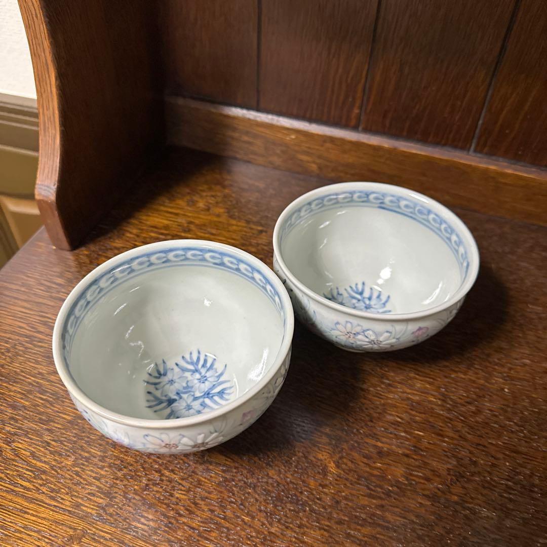 佐藤走波、六代、染錦、秋桜文、二客