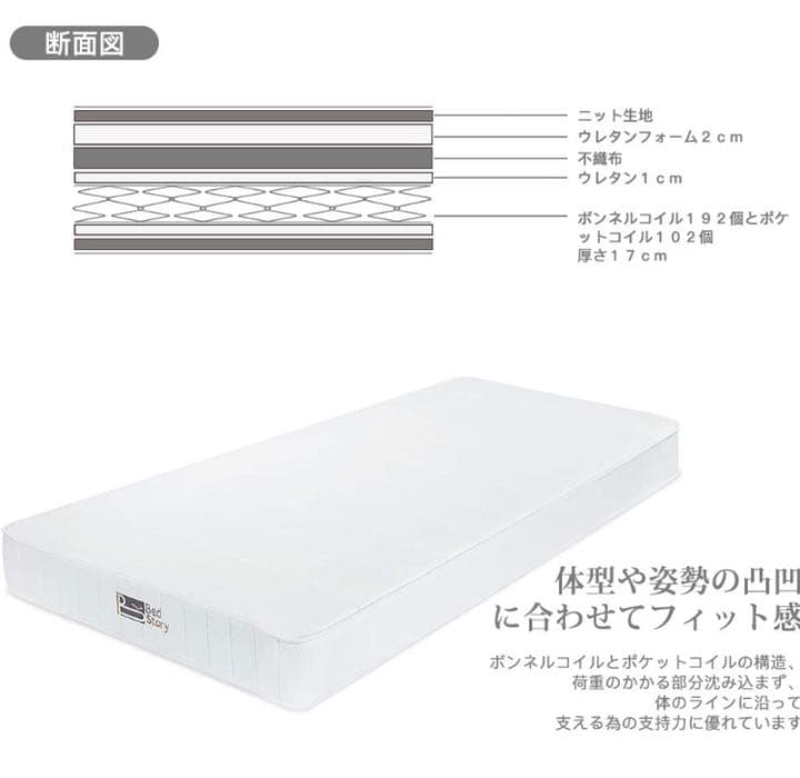 ★常識を覆えす気持ち良さ‼️★ボンネルコイルマットレス‼️