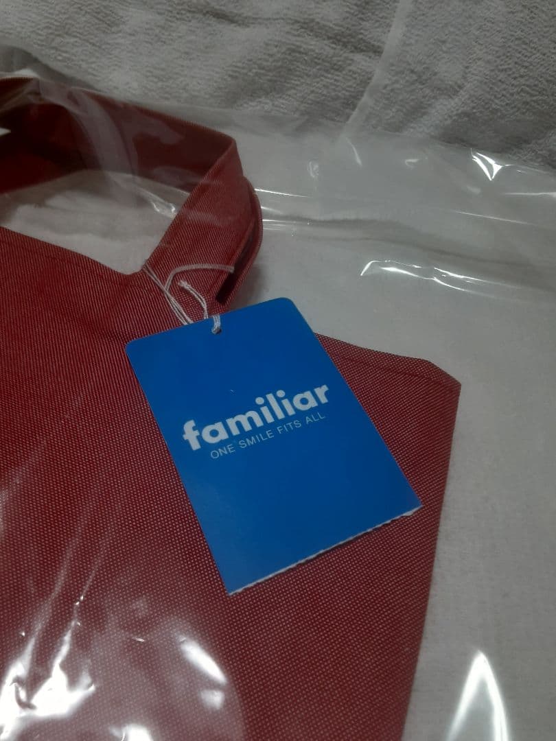 新品タグ付き　ファミリアミニデニムバック「待ちあわせ」