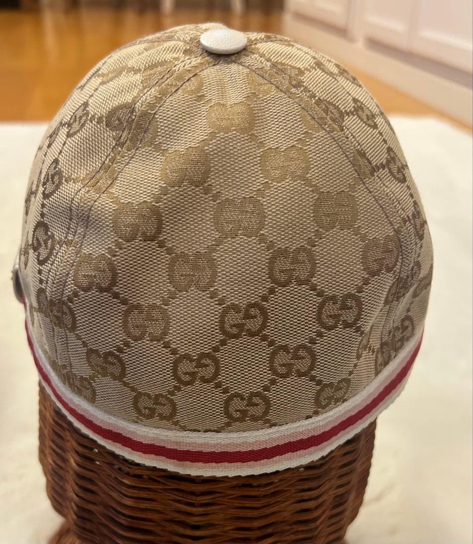 グッチGUCCI ベースボールキャップ　シェリーライン