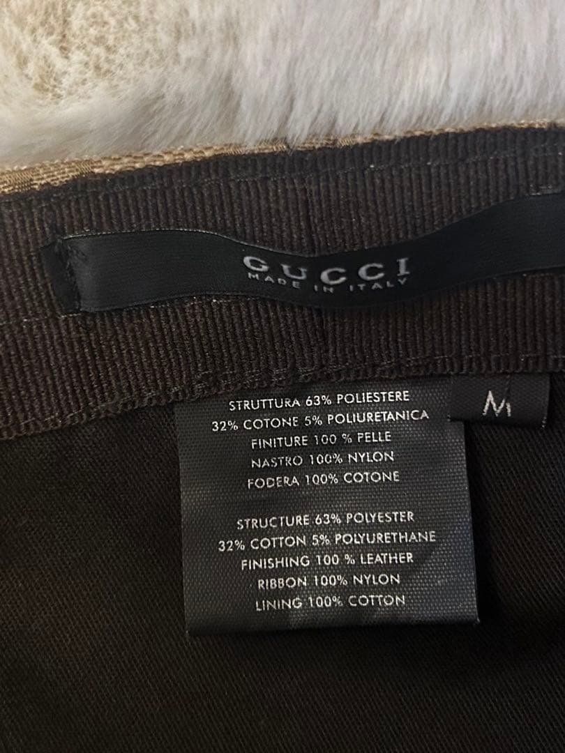 グッチGUCCI ベースボールキャップ　シェリーライン