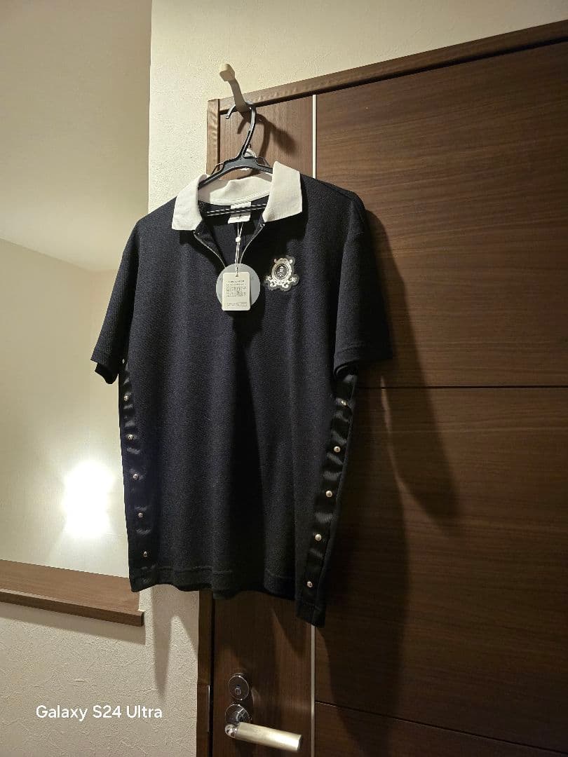 MARK＆LONA メンズ　黒 ポロシャツ