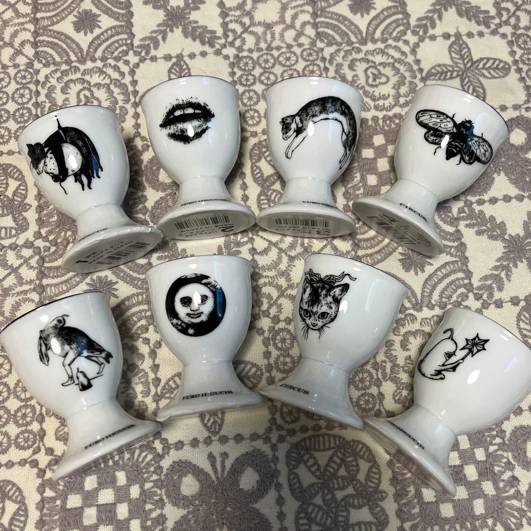 ヒグチユウコ　サーカス展　エッグスタンドセット　フルコンプ　バベル