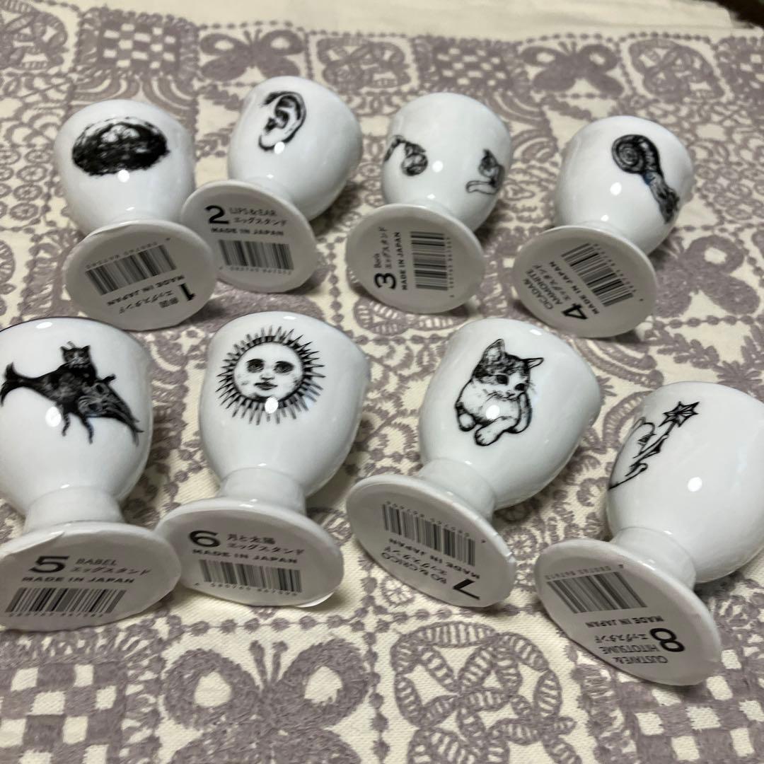 ヒグチユウコ　サーカス展　エッグスタンドセット　フルコンプ　バベル