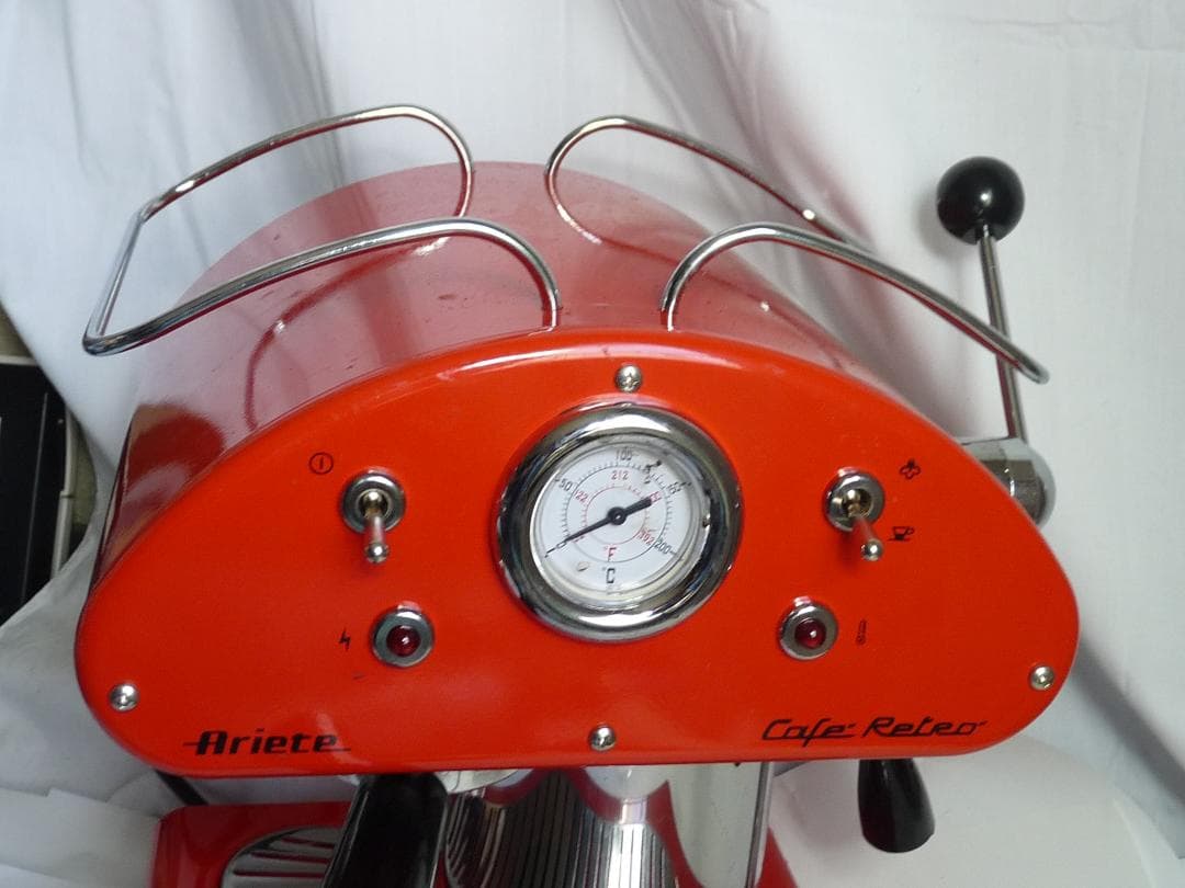 アリエテ Ariete エスプレッソ・カプチーノメーカー 1385J-RD