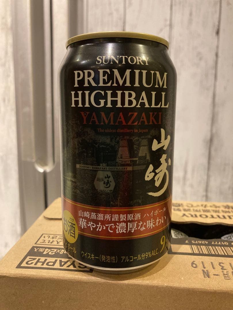 希少完売品　プレミアムハイボール山崎 350ml缶 1ケース 計24本