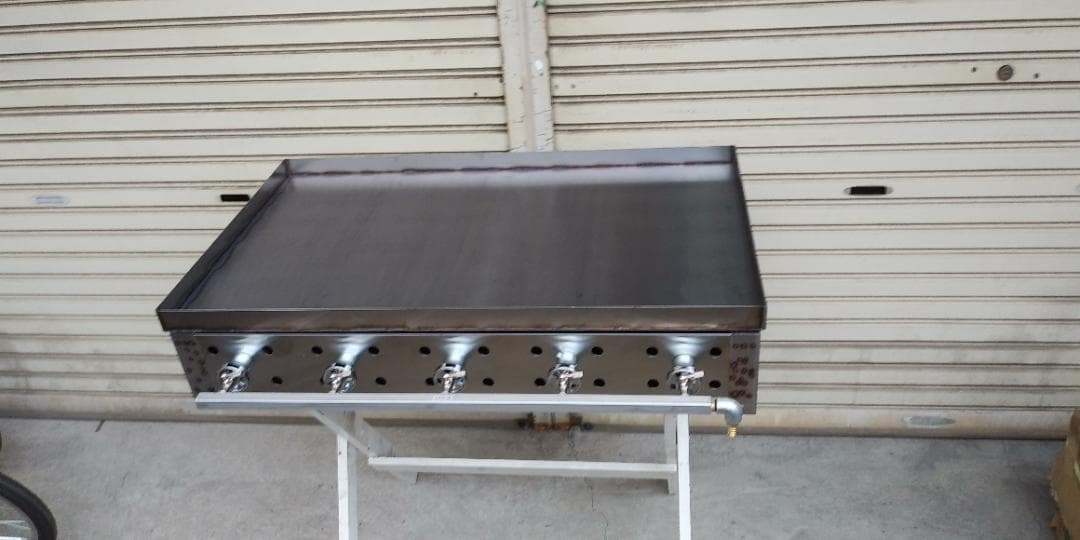 大量調理　グリドル　９００×５５０　鉄板焼きグリラー　お好み広島焼きそば　ＢＢＱ