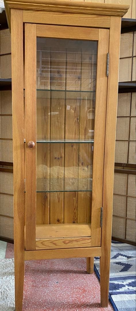 【一点物】AIROS JAPAN アイロスジャパン　キャビネットキュリオ　パイン