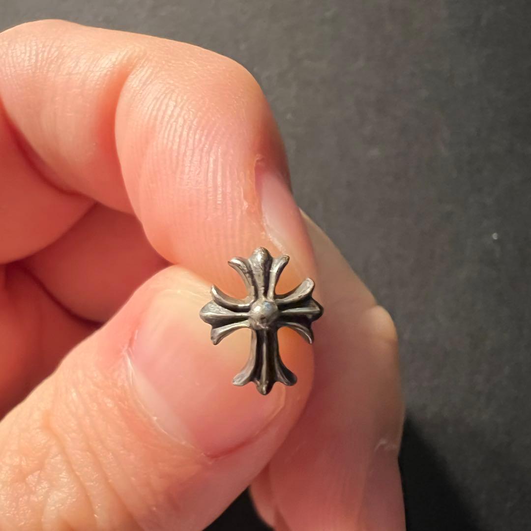 クロムハーツ CHクロススタッドピアス 片耳