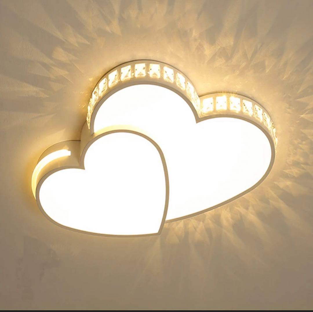 天井証明 ハート型 シーリングライト ライト 証明