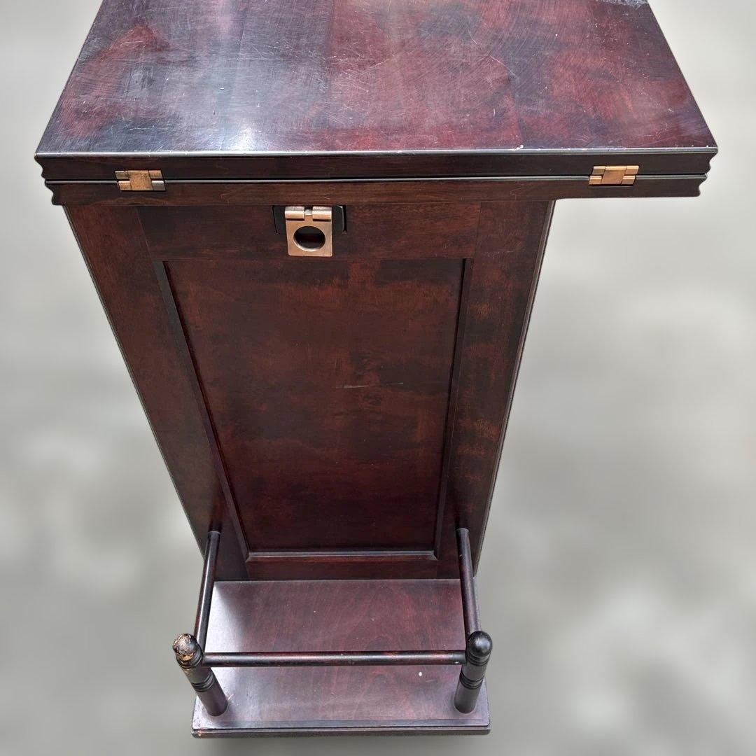 北海道民芸家具 多機能伸長式ワゴン キッチンワゴン 樺材 キャスター付 希少