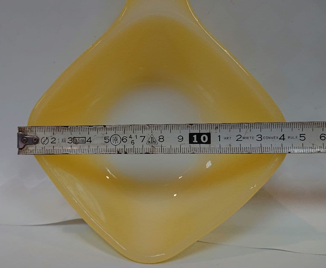 昭和レトロ CROWN OVENWARE 耐熱ガラス ボウル イエロー5枚セット