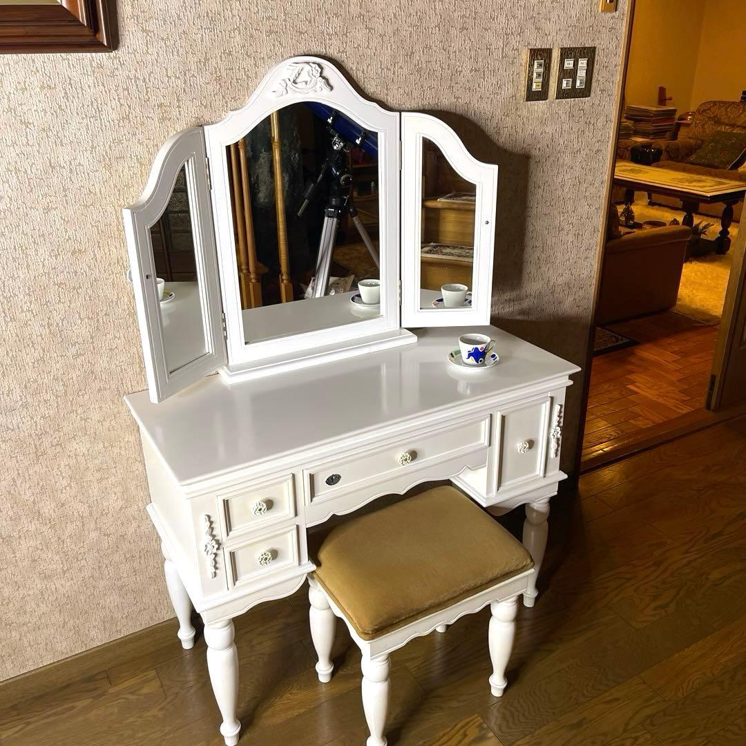 【リュバンシュ】　ドレッサー&スツール　セット　ヴィンテージ『完売・終売品』