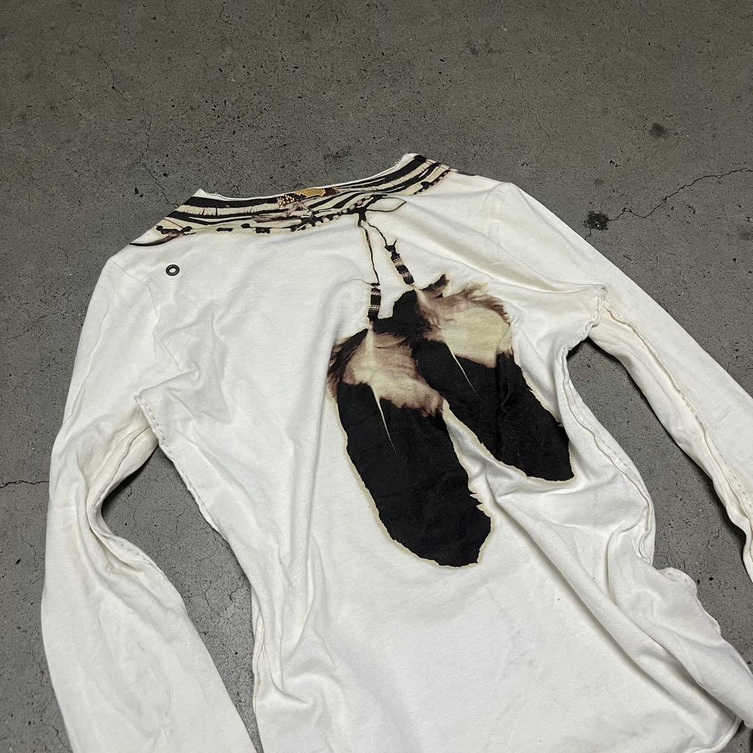 トップス IFSIXWASNINE Trompe l'oeil Shamanic Skin